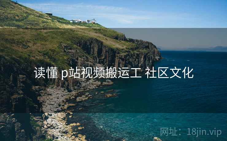 读懂 p站视频搬运工 社区文化