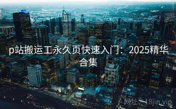 p站搬运工永久页快速入门：2025精华合集